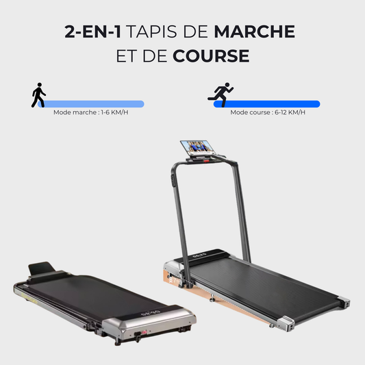 Tapis de marche TT5 Trainer Pro pliable et inclinable