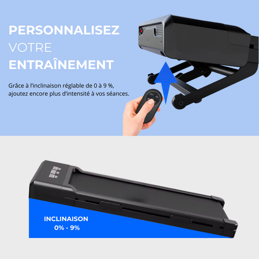 Tapis de marche pliable inclinable | TT4 – Trainer Vibe